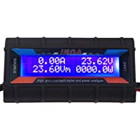 Los mejores  - Analizador de potencia VIPMOON de 150 amperios- G.T. Medidor de vatios RC con pantalla LCD- para RC- batería- solar…